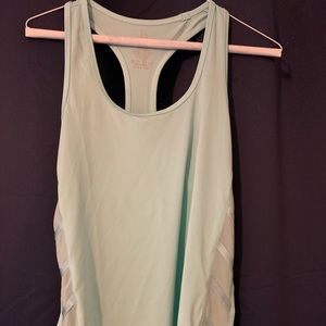 Buff bunny aqua blue tank top